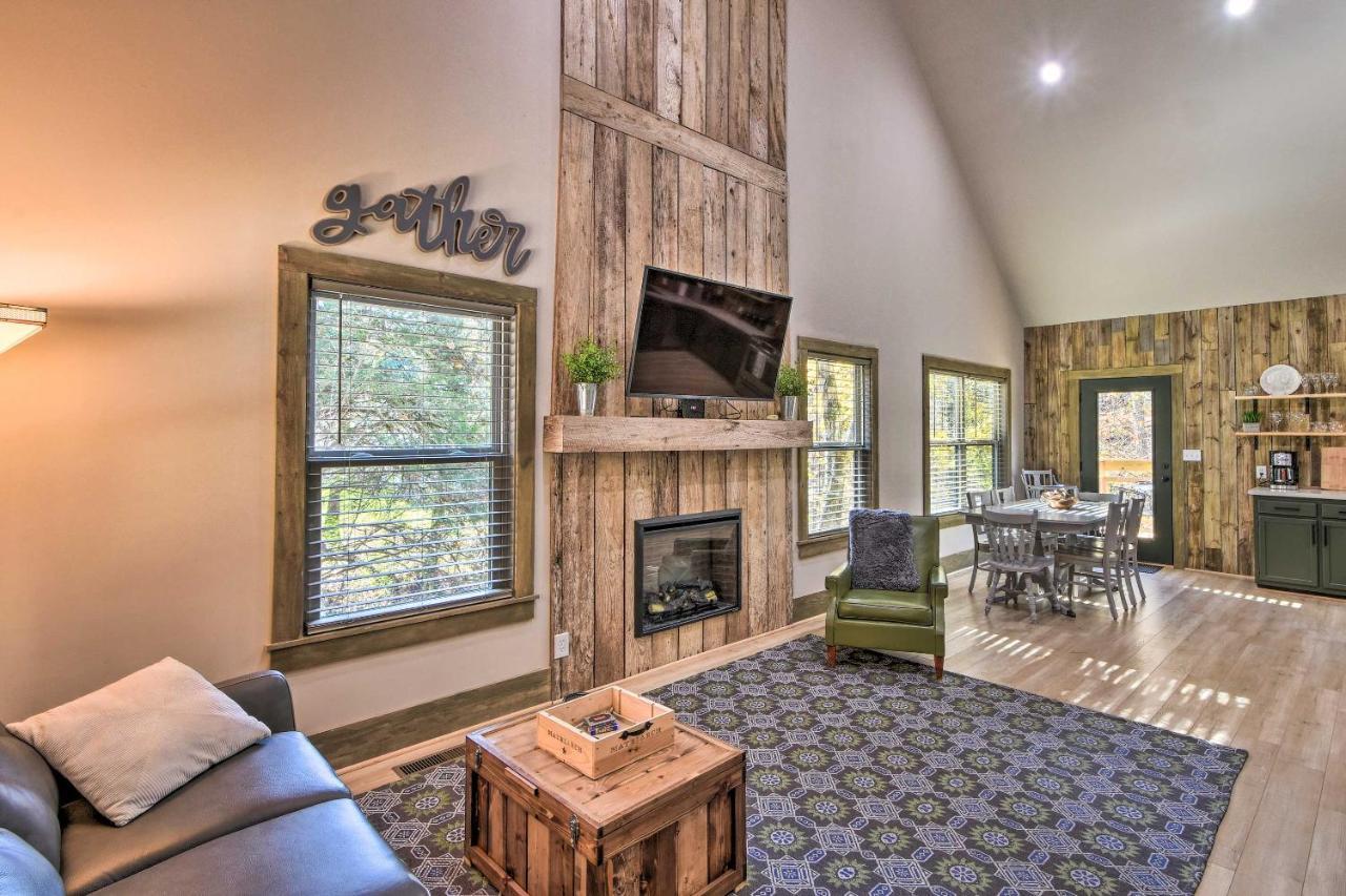 Creekside Craftsman Retreat In North Ga Mountains! Villa Mineral Bluff Екстериор снимка